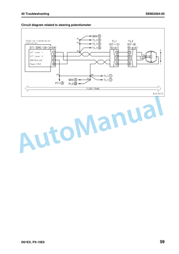 Komatsu D61EX-15E0, D61PX-15E0 Bull Dozer Shop Manual SEN02387-04 4 Komatsu D61EX-15E0, D61PX-15E0 Bull Dozer Shop Manual SEN02387-04 - Image 4