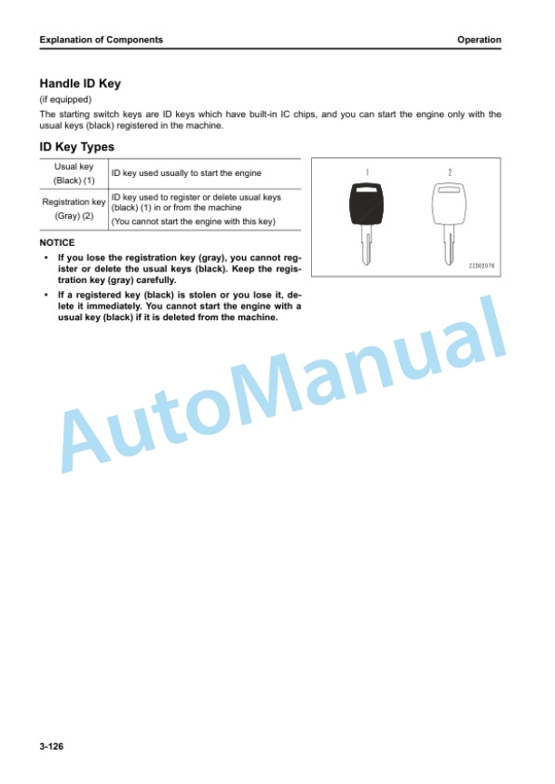 Komatsu D61EX-24, D61PX-24 Bull Dozer Operation and Maintenance Manual PEN01959-02 3 Komatsu D61EX-24, D61PX-24 Bull Dozer Operation and Maintenance Manual PEN01959-02 - Image 3