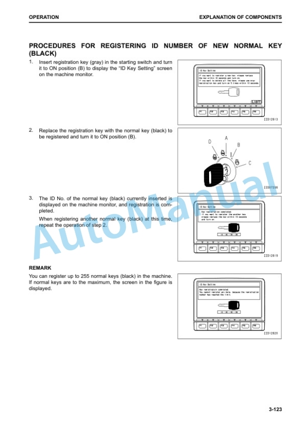 Komatsu D61EX-24, D61PX-24 Bull Dozer Operation and Maintenance Manual TEN00709-03 3 Komatsu D61EX-24, D61PX-24 Bull Dozer Operation and Maintenance Manual TEN00709-03 - Image 3