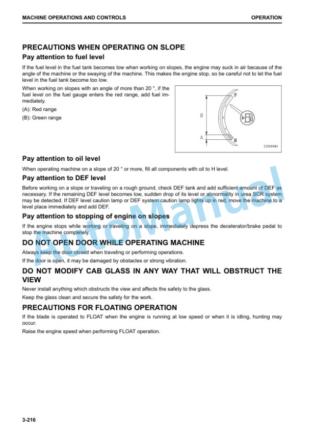 Komatsu D61EX-24, D61PX-24 Bull Dozer Operation and Maintenance Manual TEN00709-05 4 Komatsu D61EX-24, D61PX-24 Bull Dozer Operation and Maintenance Manual TEN00709-05 - Image 4