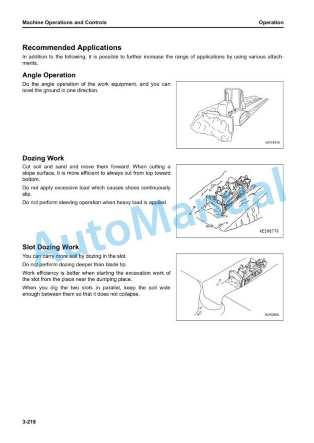 Komatsu D61EX-24, D61PX-24 Bull Dozer Operation and Maintenance Manual TEN00905-01 4 Komatsu D61EX-24, D61PX-24 Bull Dozer Operation and Maintenance Manual TEN00905-01 - Image 4