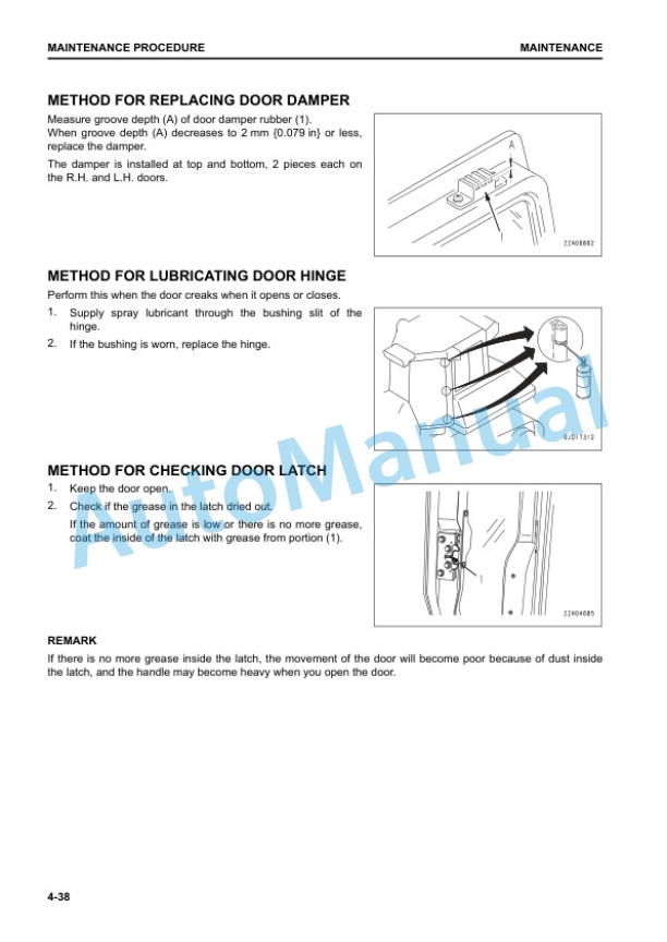 Komatsu D61EX-24, D61PX-24 Bull Dozer Operation and Maintenance Manual TEN00965-00 5 Komatsu D61EX-24, D61PX-24 Bull Dozer Operation and Maintenance Manual TEN00965-00 - Image 5