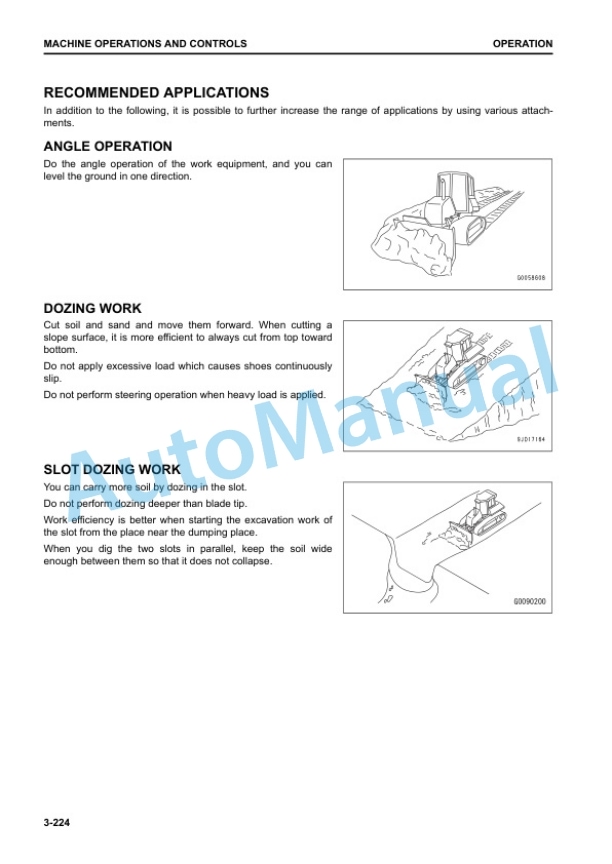 Komatsu D61EX-24, D61PX-24 Bull Dozer Operation and Maintenance Manual TEN01124-00 4 Komatsu D61EX-24, D61PX-24 Bull Dozer Operation and Maintenance Manual TEN01124-00 - Image 4