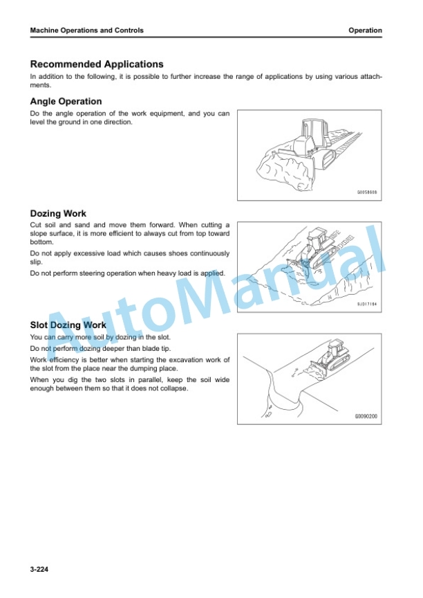 Komatsu D61EX-24, D61PX-24 Bull Dozer Operation and Maintenance Manual TEN01124-01 4 Komatsu D61EX-24, D61PX-24 Bull Dozer Operation and Maintenance Manual TEN01124-01 - Image 4