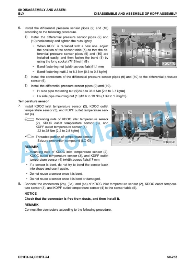 Komatsu D61EX-24, D61PX-24 Bull Dozer Shop Manual SEN06577-07 5 Komatsu D61EX-24, D61PX-24 Bull Dozer Shop Manual SEN06577-07 - Image 5