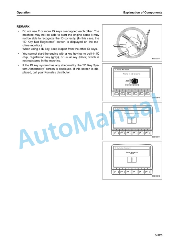 Komatsu D61EX-24E0, D61PX-24E0 Bull Dozer Operation and Maintenance Manual EENAM03974 3 Komatsu D61EX-24E0, D61PX-24E0 Bull Dozer Operation and Maintenance Manual EENAM03974 - Image 3