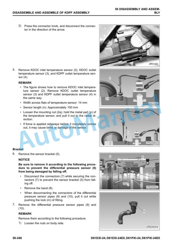 Komatsu D61EXi-24, D61EXi-24E0, D61PXi-24, D61PXi-24E0 Bull Dozer Shop Manual SEN06856-04 5 Komatsu D61EXi-24, D61EXi-24E0, D61PXi-24, D61PXi-24E0 Bull Dozer Shop Manual SEN06856-04 - Image 5