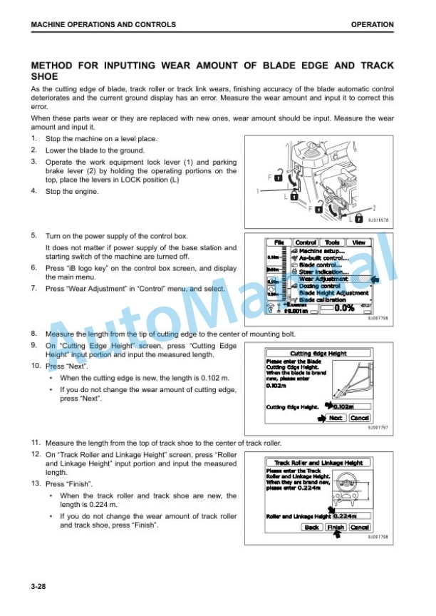 Alternative view of Komatsu D61EXi-24, D61PXi-24 Bull Dozer Operation and Maintenance Manual PEN00974-00