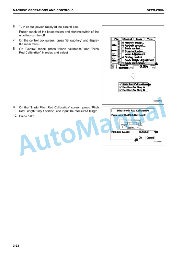 Alternative view of Komatsu D61EXi-24, D61PXi-24 Bull Dozer Operation and Maintenance Manual TEN00723-04