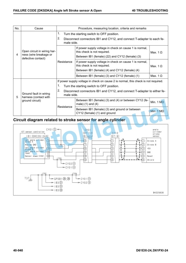Komatsu D61EXi-24, D61PXi-24 Crawler Dozer Shop Manual KEBM657800 4 Komatsu D61EXi-24, D61PXi-24 Crawler Dozer Shop Manual KEBM657800 - Image 4