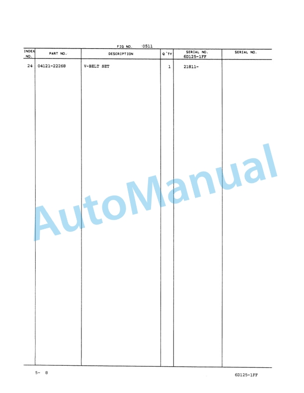 Komatsu D63E-1, D63E-1A Parts Manual PEPBU1410106 2 Komatsu D63E-1, D63E-1A Parts Manual PEPBU1410106-2
