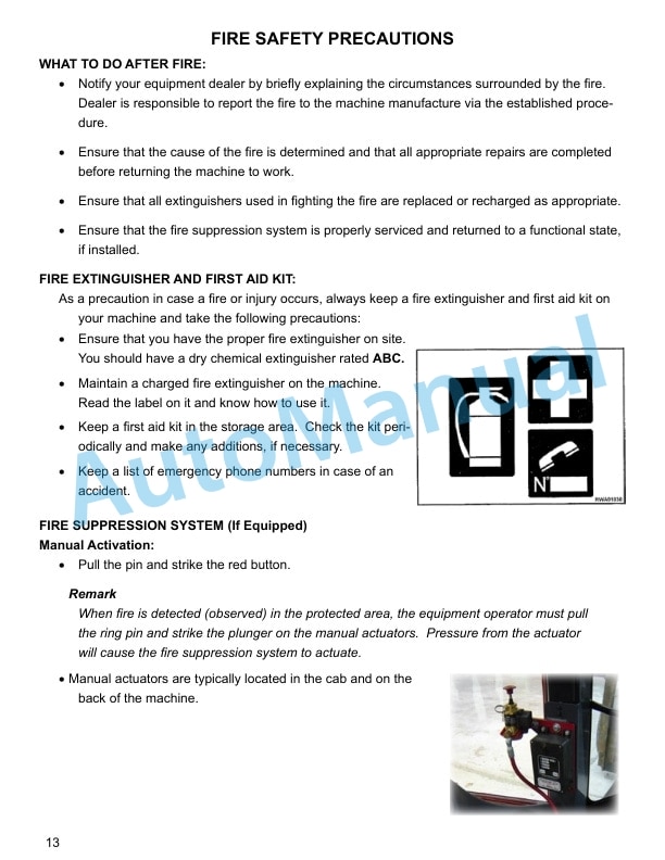 Komatsu D65-17 Waste Handler Dozer Product Manual W12CLD65EX17001 2 Komatsu D65-17 Waste Handler Dozer Product Manual W12CLD65EX17001-2