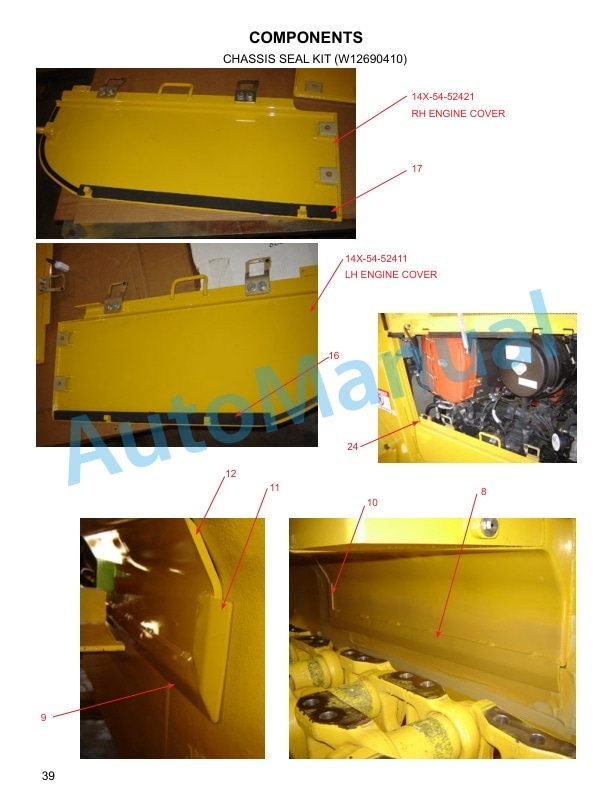 Komatsu D65-17 Waste Handler Dozer Product Manual W12CLD65EX17001 4 Komatsu D65-17 Waste Handler Dozer Product Manual W12CLD65EX17001-4