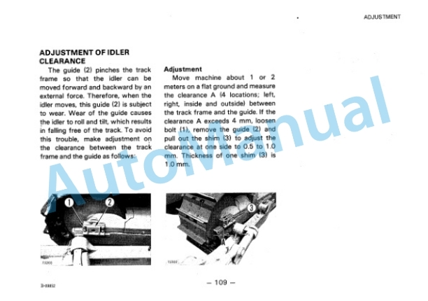 Komatsu D65A-8 Bull Dozer Operation and Maintenance Manual SEAM0144IQ01 5 Komatsu D65A-8 Bull Dozer Operation and Maintenance Manual SEAM0144IQ01 - Image 5