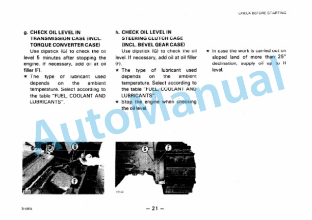 Alternative view of Komatsu D65A-8, D65E-8, D65P-8 Bull Dozer Operation and Maintenance Manual SEAM01440805