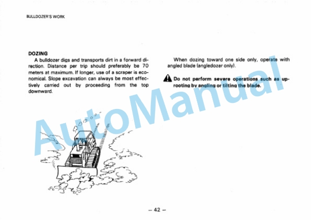 Komatsu D65A-8, D65E-8, D65P-8 Bull Dozer Operation and Maintenance Manual SEAM01440805 3 Komatsu D65A-8, D65E-8, D65P-8 Bull Dozer Operation and Maintenance Manual SEAM01440805 - Image 3