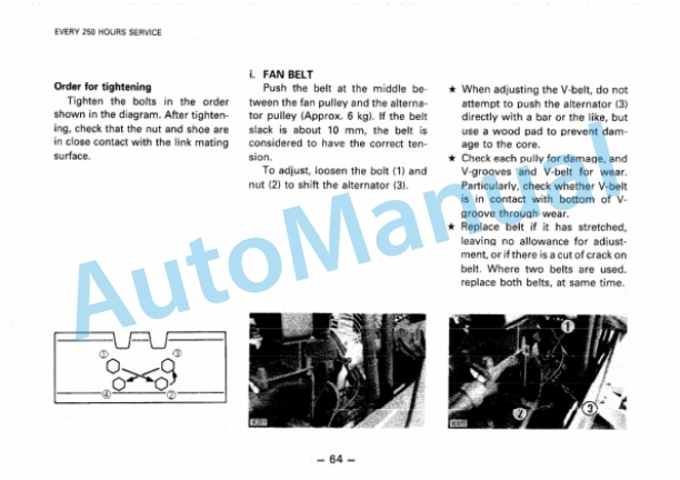 Komatsu D65A-8, D65E-8, D65P-8 Bull Dozer Operation and Maintenance Manual SEAM01440805 4 Komatsu D65A-8, D65E-8, D65P-8 Bull Dozer Operation and Maintenance Manual SEAM01440805 - Image 4