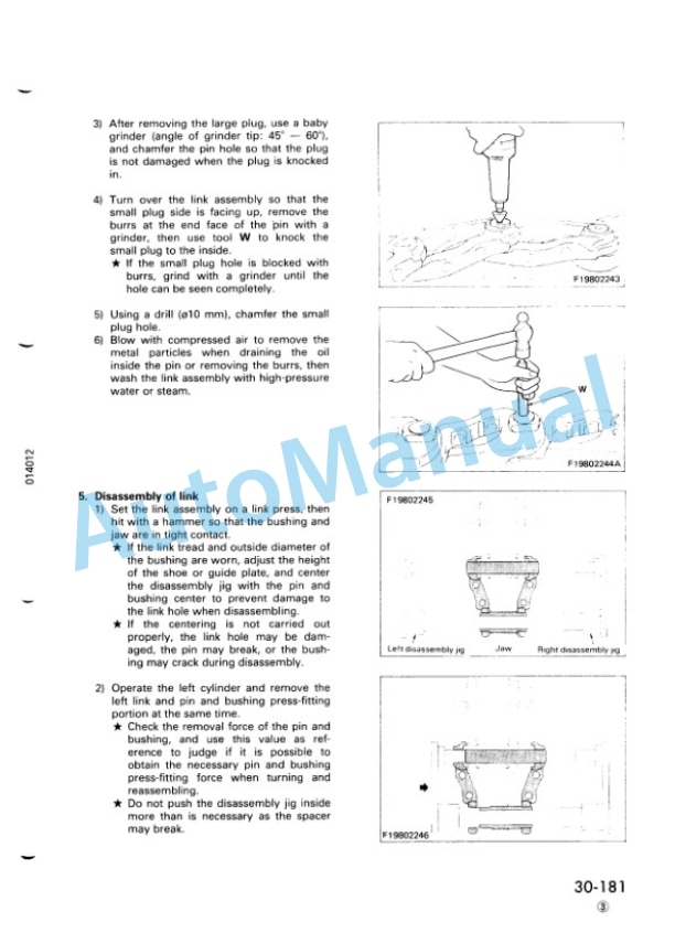 Komatsu D65E-12, D65P-12, D65EX-12, D65PX-12 Shop Manual SEBM001926 5 Komatsu D65E-12, D65P-12, D65EX-12, D65PX-12 Shop Manual SEBM001926 - Image 5