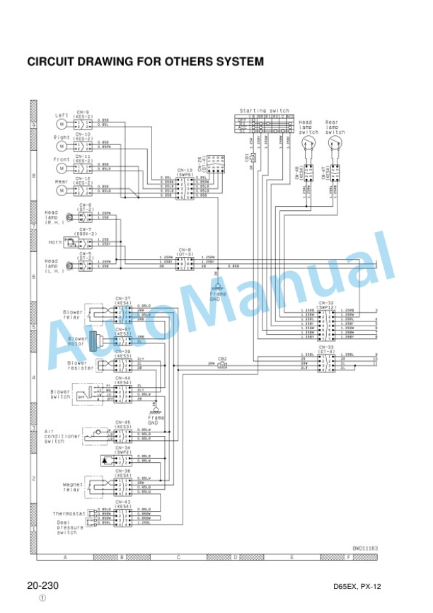 Komatsu D65EX-12, D65PX-12 Bull Dozer Shop Manual SEBM027202 3 Komatsu D65EX-12, D65PX-12 Bull Dozer Shop Manual SEBM027202 - Image 3