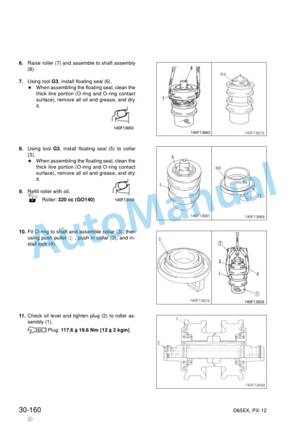 Komatsu D65EX-12, D65PX-12 Bull Dozer Shop Manual SEBM027202 5 Komatsu D65EX-12, D65PX-12 Bull Dozer Shop Manual SEBM027202 - Image 5