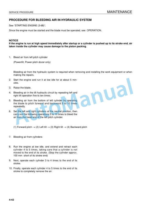 Komatsu D65EX-15E0, D65PX-15E0 Bull Dozer Operation and Maintenance Manual EEAM024400 5 Komatsu D65EX-15E0, D65PX-15E0 Bull Dozer Operation and Maintenance Manual EEAM024400 - Image 5