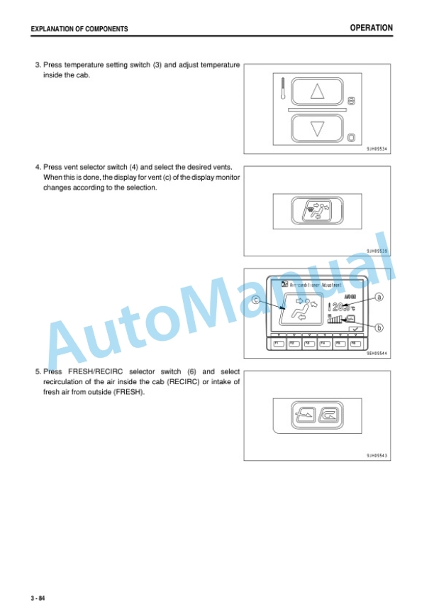 Komatsu D65EX-16, D65PX-16, D65WX-16 Bull Dozer Operation and Maintenance Manual PEN00348-02 3 Komatsu D65EX-16, D65PX-16, D65WX-16 Bull Dozer Operation and Maintenance Manual PEN00348-02 - Image 3