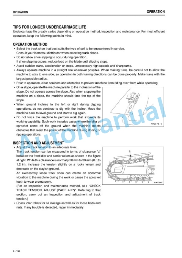 Komatsu D65EX-16, D65PX-16, D65WX-16 Bull Dozer Operation and Maintenance Manual PEN00348-02 4 Komatsu D65EX-16, D65PX-16, D65WX-16 Bull Dozer Operation and Maintenance Manual PEN00348-02 - Image 4