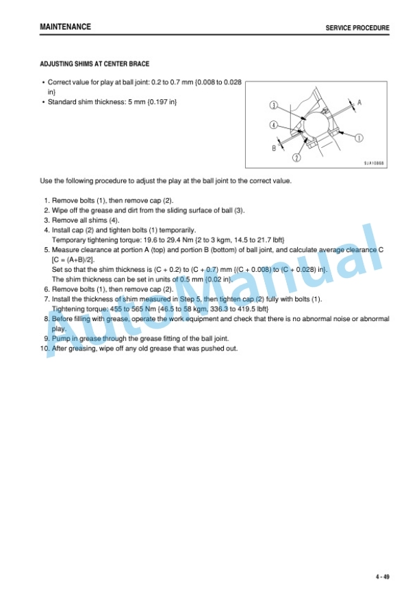 Komatsu D65EX-16, D65PX-16, D65WX-16 Bull Dozer Operation and Maintenance Manual PEN00443-01 5 Komatsu D65EX-16, D65PX-16, D65WX-16 Bull Dozer Operation and Maintenance Manual PEN00443-01 - Image 5