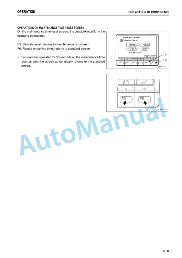 Alternative view of Komatsu D65EX-16, D65PX-16, D65WX-16 Bull Dozer Operation and Maintenance Manual PEN00513-12