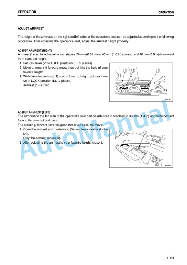 Komatsu D65EX-16, D65PX-16, D65WX-16 Bull Dozer Operation and Maintenance Manual PEN00513-12 3 Komatsu D65EX-16, D65PX-16, D65WX-16 Bull Dozer Operation and Maintenance Manual PEN00513-12 - Image 3