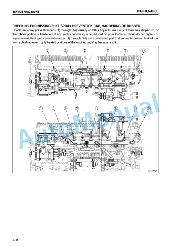 Komatsu D65EX-16, D65PX-16, D65WX-16 Bull Dozer Operation and Maintenance Manual PEN01023-01 5 Komatsu D65EX-16, D65PX-16, D65WX-16 Bull Dozer Operation and Maintenance Manual PEN01023-01 - Image 5