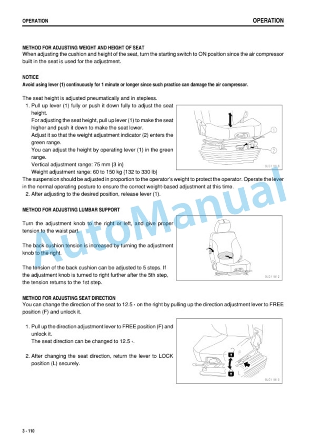 Komatsu D65EX-16, D65PX-16, D65WX-16 Bull Dozer Operation and Maintenance Manual PEN01493-00 3 Komatsu D65EX-16, D65PX-16, D65WX-16 Bull Dozer Operation and Maintenance Manual PEN01493-00 - Image 3