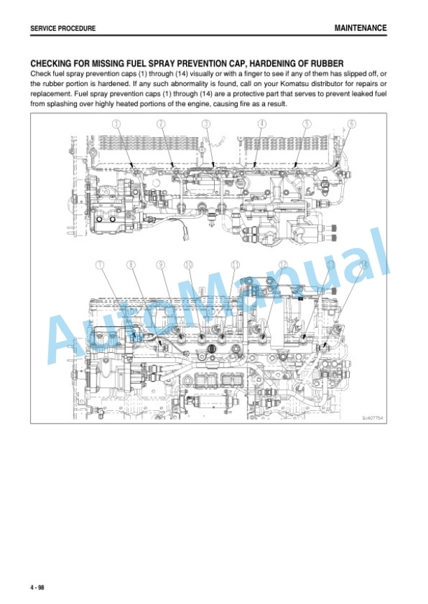 Komatsu D65EX-16, D65PX-16, D65WX-16 Bull Dozer Operation and Maintenance Manual PEN01493-00 5 Komatsu D65EX-16, D65PX-16, D65WX-16 Bull Dozer Operation and Maintenance Manual PEN01493-00 - Image 5