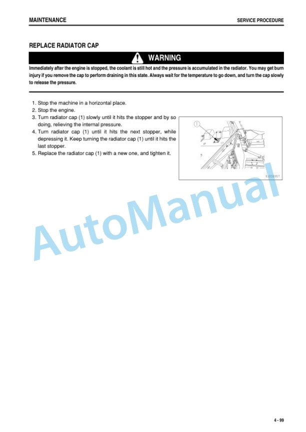 Komatsu D65EX-16, D65PX-16, D65WX-16 Bull Dozer Operation and Maintenance Manual PEN01494-00 5 Komatsu D65EX-16, D65PX-16, D65WX-16 Bull Dozer Operation and Maintenance Manual PEN01494-00 - Image 5