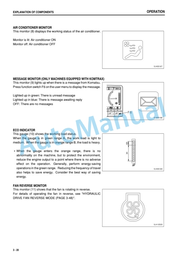 Alternative view of Komatsu D65EX-16, D65PX-16, D65WX-16 Bull Dozer Operation and Maintenance Manual TEN00488-05