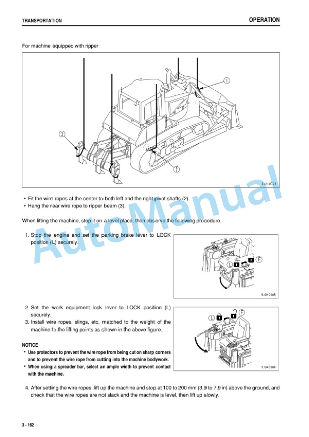 Komatsu D65EX-16, D65PX-16, D65WX-16 Bull Dozer Operation and Maintenance Manual TEN00853-01 4 Komatsu D65EX-16, D65PX-16, D65WX-16 Bull Dozer Operation and Maintenance Manual TEN00853-01 - Image 4