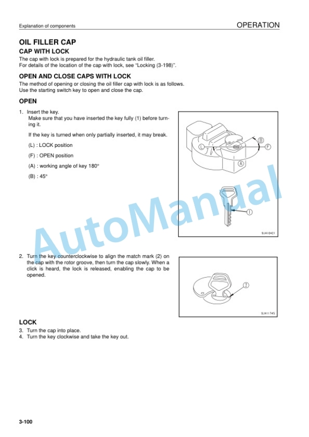Komatsu D65EX-17, D65PX-17, D65WX-17 Bull Dozer Operation and Maintenance Manual EENAM03032 3 Komatsu D65EX-17, D65PX-17, D65WX-17 Bull Dozer Operation and Maintenance Manual EENAM03032 - Image 3