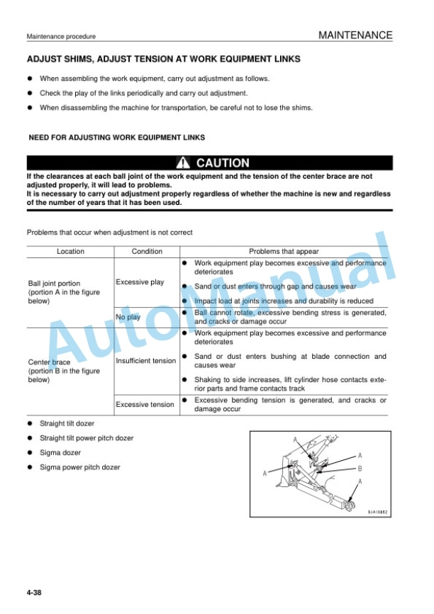 Komatsu D65EX-17, D65PX-17, D65WX-17 Bull Dozer Operation and Maintenance Manual EENAM03032 5 Komatsu D65EX-17, D65PX-17, D65WX-17 Bull Dozer Operation and Maintenance Manual EENAM03032 - Image 5