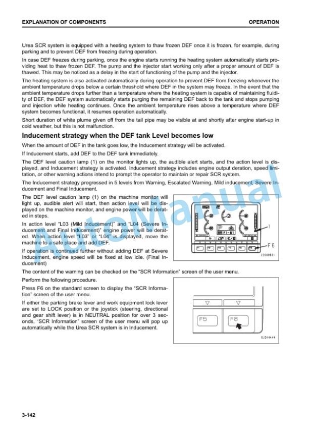 Komatsu D65EX-18, D65PX-18, D65WX-18 Bull Dozer Operation and Maintenance Manual PEN01649-00 3 Komatsu D65EX-18, D65PX-18, D65WX-18 Bull Dozer Operation and Maintenance Manual PEN01649-00 - Image 3