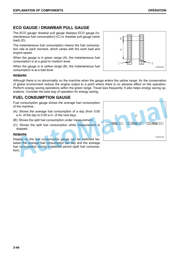 Alternative view of Komatsu D65EX-18, D65PX-18, D65WX-18 Bull Dozer Operation and Maintenance Manual TEN00830-02