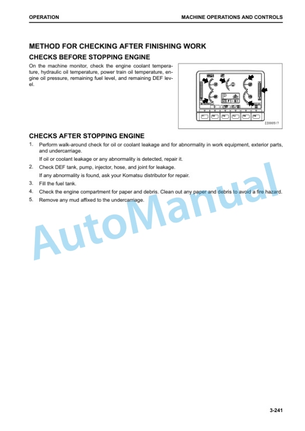 Komatsu D65EX-18, D65PX-18, D65WX-18 Bull Dozer Operation and Maintenance Manual TEN00830-02 4 Komatsu D65EX-18, D65PX-18, D65WX-18 Bull Dozer Operation and Maintenance Manual TEN00830-02 - Image 4