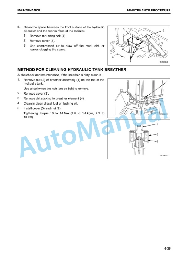 Komatsu D65EX-18, D65PX-18, D65WX-18 Bull Dozer Operation and Maintenance Manual TEN00847-00 5 Komatsu D65EX-18, D65PX-18, D65WX-18 Bull Dozer Operation and Maintenance Manual TEN00847-00 - Image 5