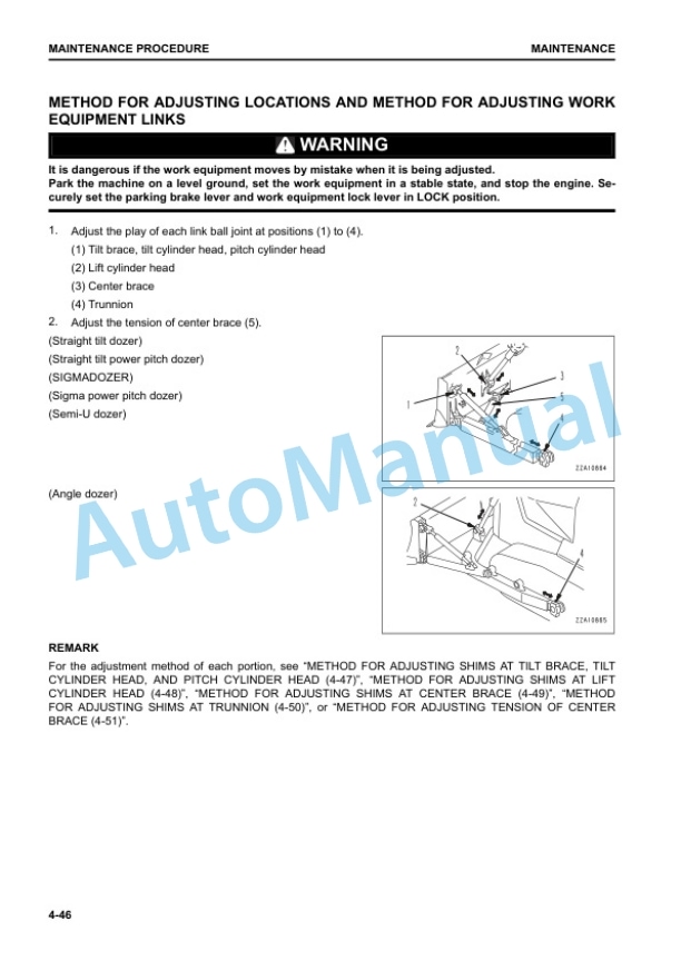 Komatsu D65EX-18, D65PX-18, D65WX-18 Bull Dozer Operation and Maintenance Manual TEN00911-00 5 Komatsu D65EX-18, D65PX-18, D65WX-18 Bull Dozer Operation and Maintenance Manual TEN00911-00 - Image 5