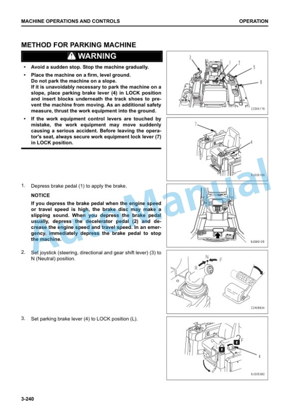 Komatsu D65EX-18, D65PX-18, D65WX-18 Bull Dozer Operation and Maintenance Manual TEN00957-00 4 Komatsu D65EX-18, D65PX-18, D65WX-18 Bull Dozer Operation and Maintenance Manual TEN00957-00 - Image 4