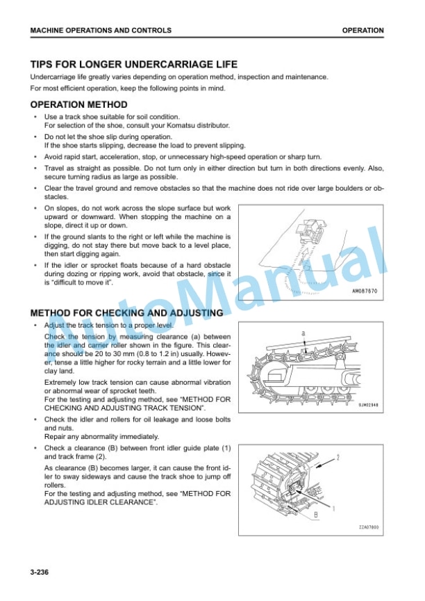 Komatsu D65EX-18, D65PX-18, D65WX-18 Bull Dozer Operation and Maintenance Manual TEN00958-03 4 Komatsu D65EX-18, D65PX-18, D65WX-18 Bull Dozer Operation and Maintenance Manual TEN00958-03 - Image 4