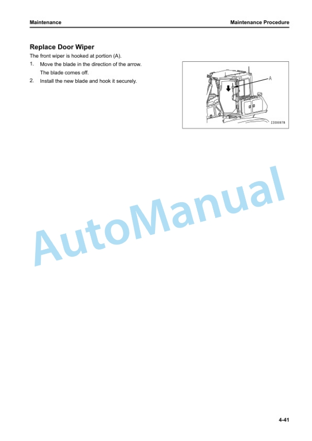 Komatsu D65EX-18, D65PX-18, D65WX-18 Bull Dozer Operation and Maintenance Manual TEN00958-04 5 Komatsu D65EX-18, D65PX-18, D65WX-18 Bull Dozer Operation and Maintenance Manual TEN00958-04 - Image 5