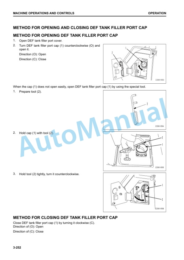 Komatsu D65EX-18, D65PX-18, D65WX-18 Bull Dozer Operation and Maintenance Manual TEN01018-04 4 Komatsu D65EX-18, D65PX-18, D65WX-18 Bull Dozer Operation and Maintenance Manual TEN01018-04 - Image 4