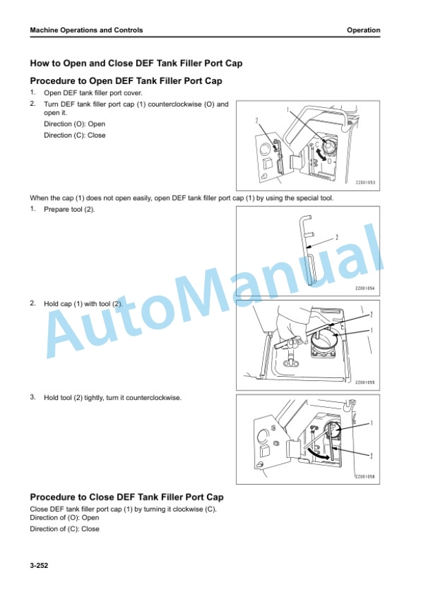 Komatsu D65EX-18, D65PX-18, D65WX-18 Bull Dozer Operation and Maintenance Manual TEN01018-05 4 Komatsu D65EX-18, D65PX-18, D65WX-18 Bull Dozer Operation and Maintenance Manual TEN01018-05 - Image 4