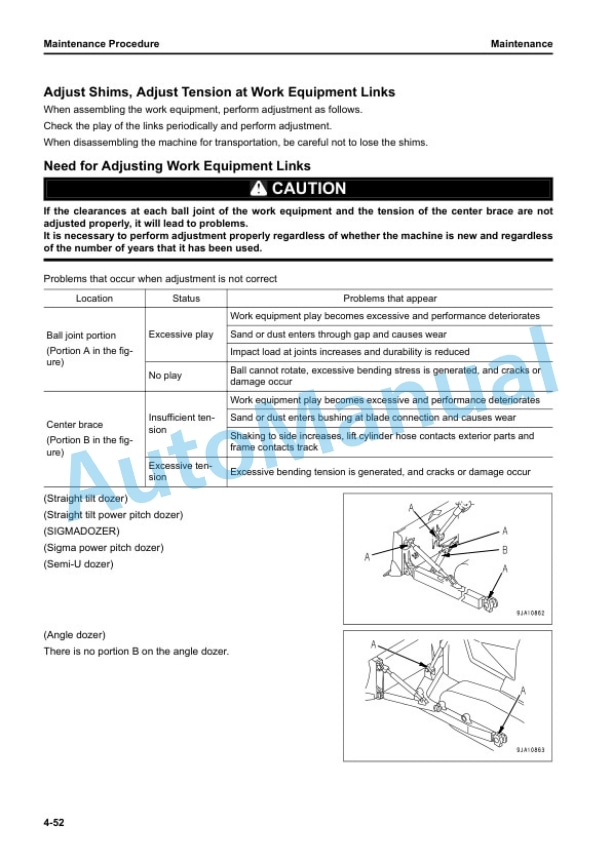 Komatsu D65EX-18, D65PX-18, D65WX-18 Bull Dozer Operation and Maintenance Manual TEN01018-05 5 Komatsu D65EX-18, D65PX-18, D65WX-18 Bull Dozer Operation and Maintenance Manual TEN01018-05 - Image 5