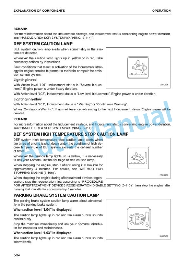 Alternative view of Komatsu D65EX-18E0, D65PX-18E0, D65WX-18E0 Bull Dozer Operation and Maintenance Manual EENAM03760